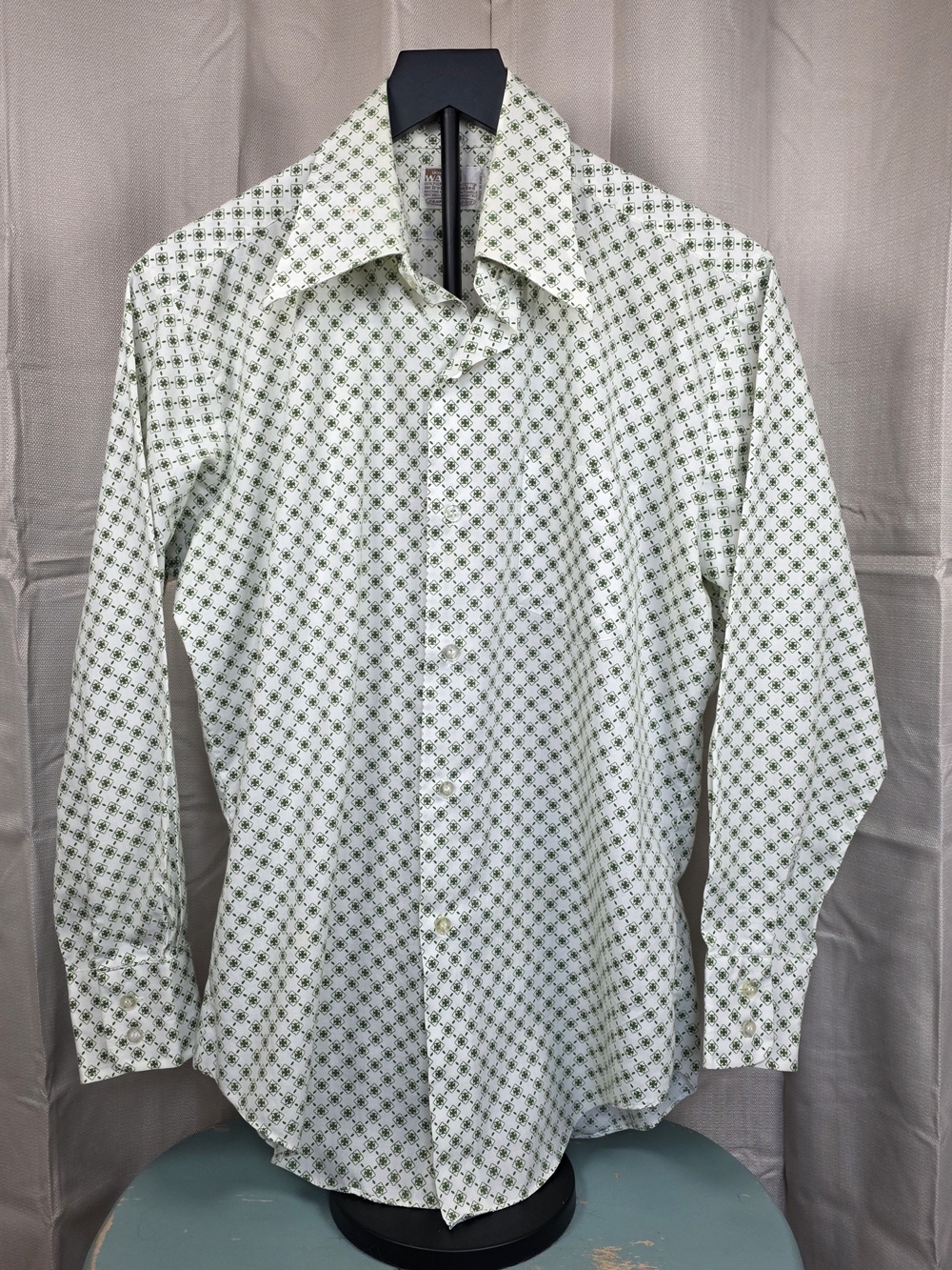 Vintage 70s Montgomery Ward Disco Shirt